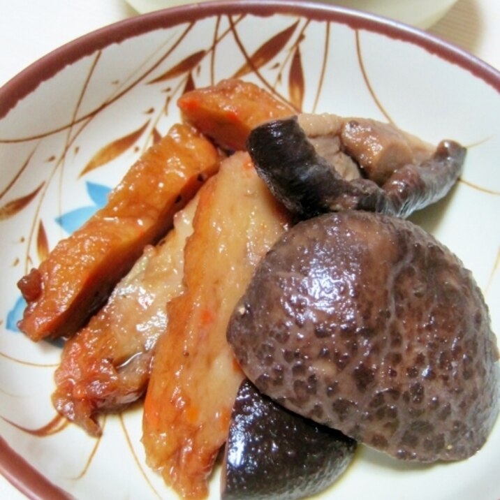 旨味倍増☆さつま揚げと干ししいたけ煮